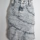 spódnica vintage jeansowa Marmurkowa