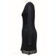 Silk Web Black- sukienka mini