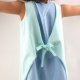 sukienka miętowo niebieska