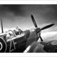 Plakat 100x70 cm FOTO - Samoloty czarno-biały_02
