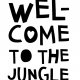 PLAKAT - WELCOME TO THE JUNGLE - A3