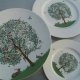 portmeirion - Enchanted tree - nowy  ,20 cm średnicy -  oryginalny talerzyk  -szlachetna porcelana -rzadko spotykana seria