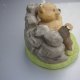 Franklin 1984                     Woodland Surprises "BEAR"  Hand Painted
