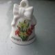 porcelanowy w miniaturze kolekcjonerski dzwonek  - AUGUST  GLADIOLUS  - kwiaty miesiąca