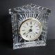 CRYSTAL D 'ARQUES FRANCE -  Duży,  nowy,  kryształowy -  biżuteria dla wnętrza - efektowny, oryginalny,  zegar