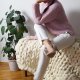 Różowy sweter