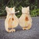 drewniane kotki