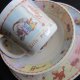 WINNIE THE POOH  BY ROYAL DOULTON -HAND DECORATED - NOWY ZESTAW CHRISTENING COLLECTION  2001 DISNEY