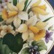 EDWARDIAN Flowers porcelanowy talerz -dekoracyjny, użytkowy  wiosenny
