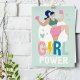 Plakat motywacyjny Girl Power A3