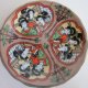 Japoński w miniaturze niewielki półgłęboki  talerzyk porcelanowy niespotykany dekoracyjny użytkowy