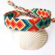 Hola! - ręcznie pleciona bransoletka przyjaźni, bawełna, aztecka bransoletka etniczna