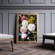 Plakat kwiaty vintage - format 40x50 cm