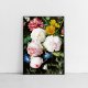 Plakat kwiaty vintage - format 40x50 cm