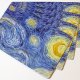 Zestaw 4 dużych podkładek na stół, van Gogh "Gwiaździsta Noc"