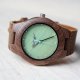 Damski drewniany zegarek WALNUT ZIRCON