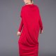 MIA RED SIDE KNOT DRESSI