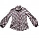 Vero Moda Bawełniana Bluzka Koszula w Kratę 42 XL