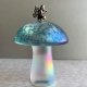 JOHN DITCHFIELD - Notowany artysta!!! ❀ڿڰۣ❀ Gallery Collection Mushroom with Sterling Silver Fairy ❀ڿڰۣ❀ Paperweight ❀ڿڰۣ❀