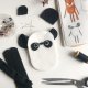Panda Wielka - maskotka z książeczką do kolorowania