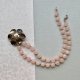 Amulet Miłości ❤ Vintage Rose Quartz & Sterling Silver Necklace ❤ Romantyczna odsłona naturalności