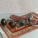 Tibetan Silver Bracelet Multi Gemstone  ❀ڿڰۣ❀ Bardzo ciekawa bransoletka