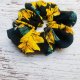 Pela' SCRUNCHIE Sunflower | czarna w kwiaty