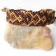 Gniewomir - ręcznie pleciona bransoletka przyjaźni, bawełna, aztecka bransoletka etniczna