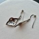 Celtic Knot Earrings - Sea Gems ❤  Kolczyki srebro 925