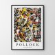 Plakat Pollock Convergence - format 40x50 cm