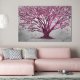 Obraz na płotnie do salonu abstrakcujne drzewo format 120x80cm 02647