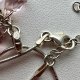 Beautiful Artistic Necklace Rose Quartz & Sterling Silver ❤ Naturalny różowy kwarc i srebro ❤ Naszyjnik