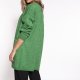 Swetrowy płaszczyk - PA013 zielony MKM