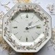 Eternal Beau Porcelain Clock - Made in England ❤ Duży zegar ścienny ❤ Wieńce kwiatowe