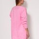 Swetrowy płaszczyk - PA013 baby pink MKM