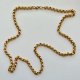 Vintage Monet Gold Plated Thick Chain Necklace ❤ Kolekcjonerska biżuteria, lata 70/80-te XXw. ❤ Sygnowana