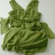 DEFINITIONS* szyfonowa zielona sukienka L/XL