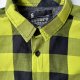 Koszula męska bawełniana w kratę żółto - czarną S