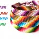 Wiosna - kolorowa bransoletka przyjaźni, bawełna, bransoletka etniczna, pleciona ręcznie
