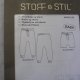 Stoff&Still-wykroje norweskie-na spodnie -dziecko- 128