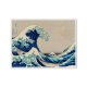 Plakat  50x40 cm - Hokusai, Wielka fala w Kanagawie