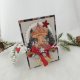Karuzela z konikami- piękna kartka świąteczna