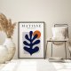Plakat Matisse Leaf Liść  A4 - 21.0 x 29.7CM