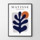Plakat Matisse Leaf Liść  50x70 cm