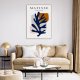 Plakat Matisse Leaf Liść v2  A4 - 21 x 29.7 cm