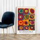 Plakat Kandinsky Color study - format 30x40 cm