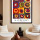 Plakat Kandinsky Color study - format 40x50 cm
