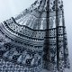 hinduska sukienka midi India design bawełna / M