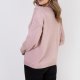 Swetrowa bluza - SWE322 pudrowy róż MKM
