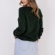 Lekki sweterek - SWE320 ciemny zielony MKM